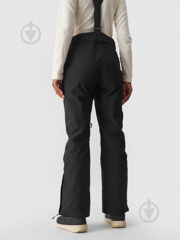 Брюки 4F TROUSERS FNK F704 4FWAW24TFTRF704-20S р. S черный - фото 2