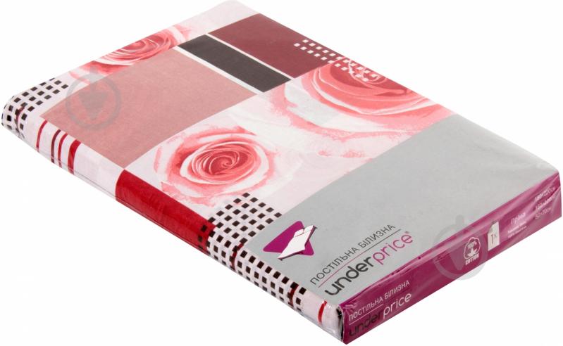 Комплект постельного белья Прима 1,5 красный UP! (Underprice) - фото 3