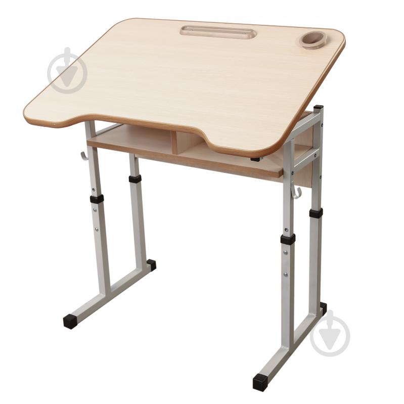 Комплект парта и стул-трансформеры SECTOR Сопрано дуб - фото 4
