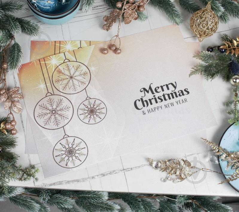Килимок для сервірування Christmas Shine 45x30 см - фото 2
