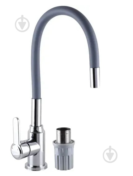 Смеситель для кухни DOMINO ELLIPSE DCC-203L-GRAY - фото 5 Смеситель для кухни DOMINO ELLIPSE DCC-203L-GRAY - фото 5