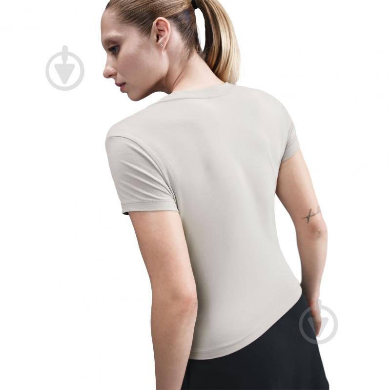 Футболка Nike W NSW NK CHLL KNT MD CRP FV5508-009 р.L бежевый - фото 5 Футболка Nike W NSW NK CHLL KNT MD CRP FV5508-009 р.L бежевый - фото 5