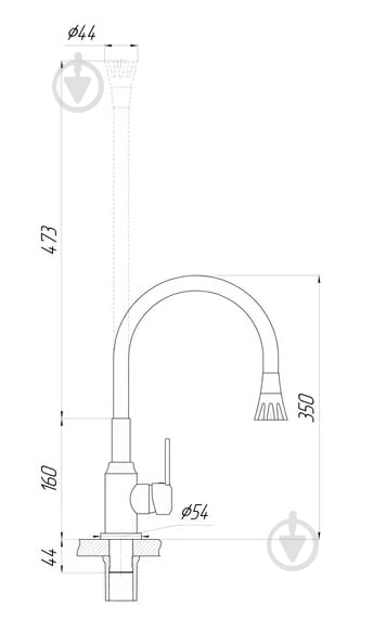 Смеситель для кухни DOMINO ELLIPSE DCC-203SA-B01 - фото 7 Смеситель для кухни DOMINO ELLIPSE DCC-203SA-B01 - фото 7