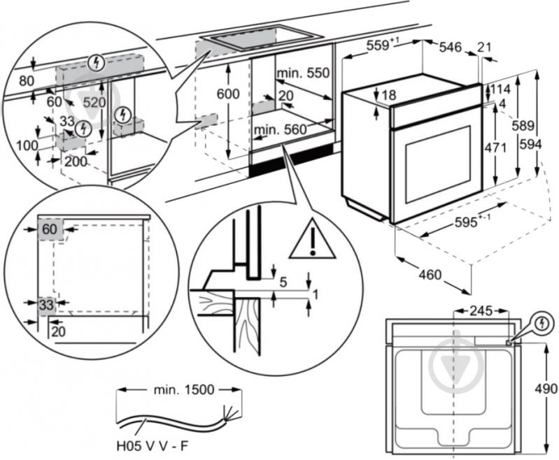 Духовой шкаф Electrolux OKD5C51Z - фото 42