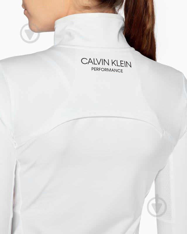 Джемпер Calvin Klein Performance 00GWF9J427-100 р. M білий - фото 4