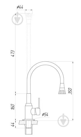 Змішувач для кухні DOMINO ELLIPSE DCC-203SA-K15 - фото 6 Змішувач для кухні DOMINO ELLIPSE DCC-203SA-K15 - фото 6