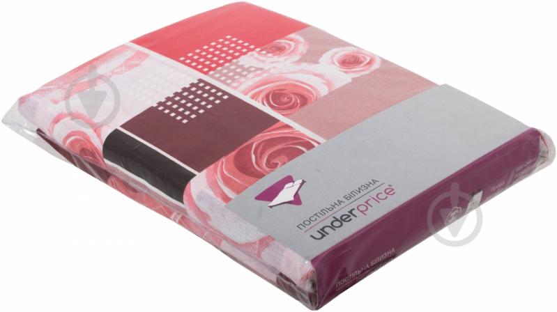 Комплект постельного белья Пріма 2,0 красный UP! (Underprice) - фото 3