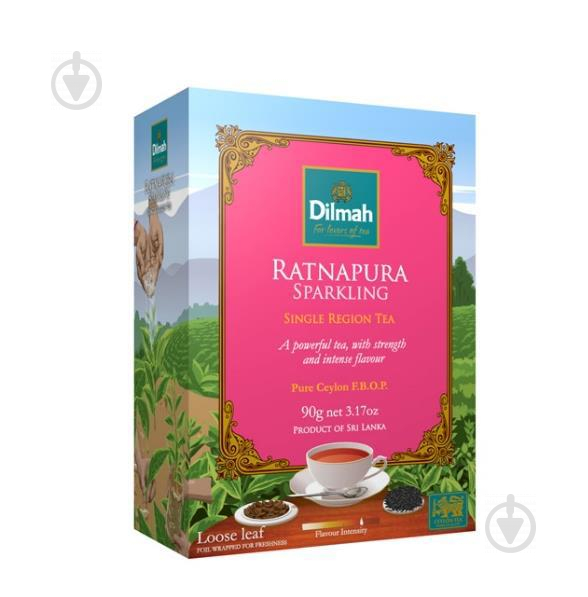 Чай фруктовый Dilmah Чайная история Ratnapura Sparkling 90 г - фото 1