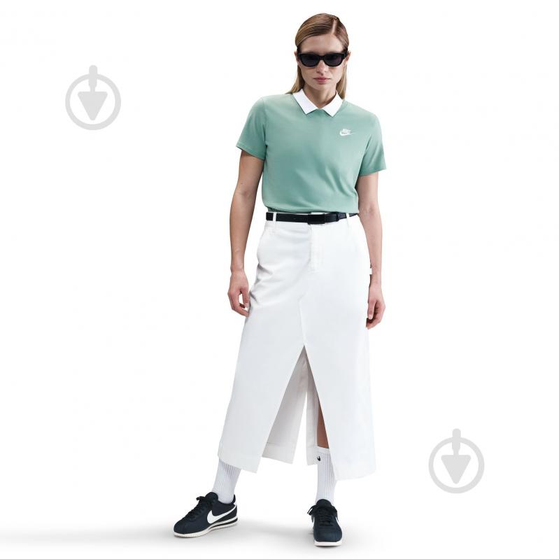 Футболка Nike W NSW CLUB SS TEE DX7902-017 р.S зелений - фото 2