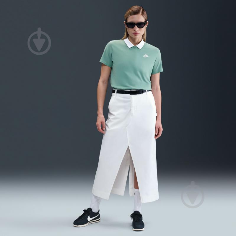 Футболка Nike W NSW CLUB SS TEE DX7902-017 р.S зелений - фото 8