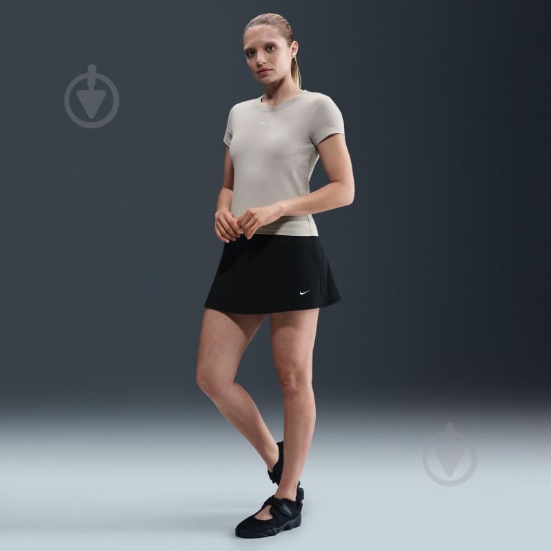 Футболка Nike W NSW NK CHLL KNT MD CRP FV5508-009 р.XL бежевый - фото 8 Футболка Nike W NSW NK CHLL KNT MD CRP FV5508-009 р.XL бежевый - фото 8