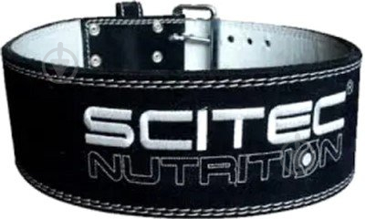 Пояс для важкої атлетики Scitec Nutrition Belt Scitec – Super Power Lifter91003020000 M сірий - фото 1