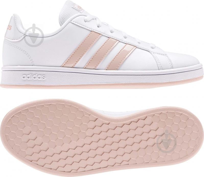 Кроссовки женские зимние Adidas GRAND COURT BASE GV7163 р.38 белые - фото 6