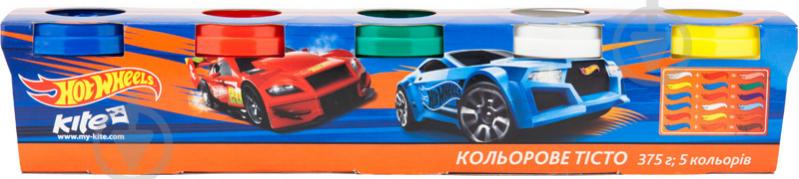 Тесто для лепки Hot Wheels 5x75 г KITE - фото 1