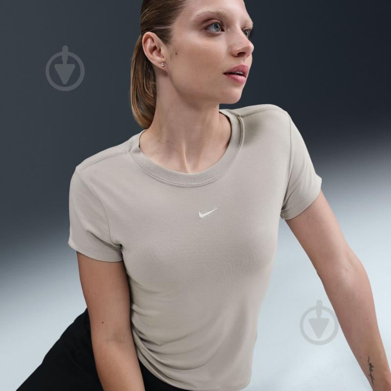 Футболка Nike W NSW NK CHLL KNT MD CRP FV5508-009 р.XS бежевий - фото 11 Футболка Nike W NSW NK CHLL KNT MD CRP FV5508-009 р.XS бежевий - фото 11