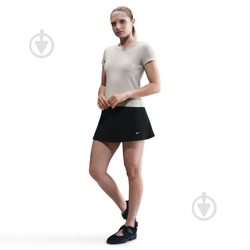 Футболка Nike W NSW NK CHLL KNT MD CRP FV5508-009 р.XS бежевий - фото 2 Футболка Nike W NSW NK CHLL KNT MD CRP FV5508-009 р.XS бежевий - фото 2