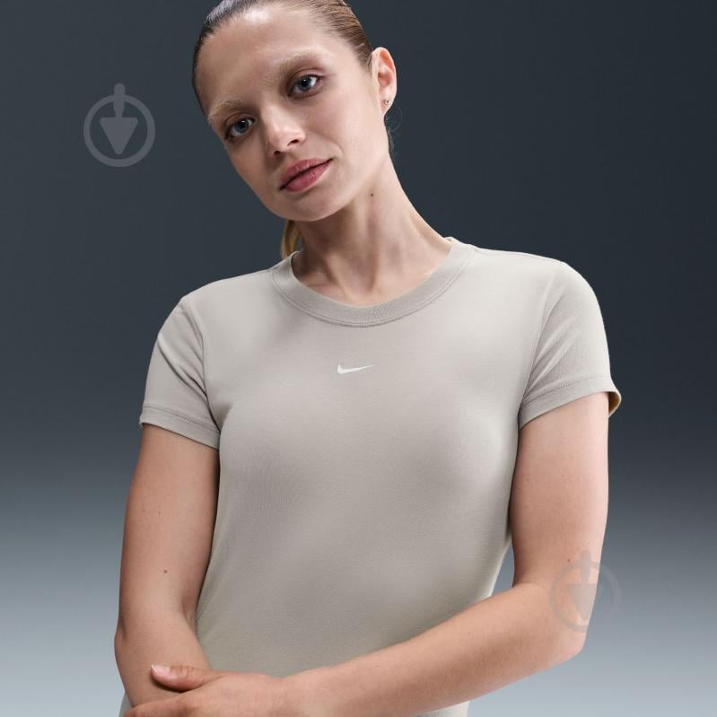 Футболка Nike W NSW NK CHLL KNT MD CRP FV5508-009 р.XS бежевий - фото 9 Футболка Nike W NSW NK CHLL KNT MD CRP FV5508-009 р.XS бежевий - фото 9