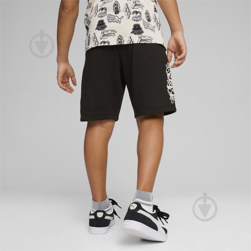 Шорты Puma ESS+ MID 90S SHORTS TR B 67924701 р. 176 черный - фото 4
