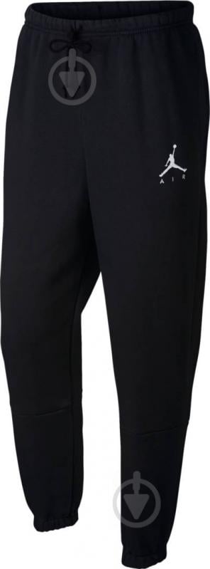 Брюки Jordan M J JUMPMAN AIR FLEECE PANT CK6694-010 р. L черный - фото 1