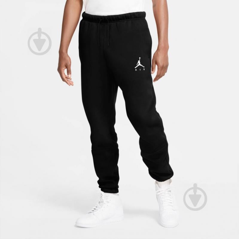 Брюки Jordan M J JUMPMAN AIR FLEECE PANT CK6694-010 р. L черный - фото 4