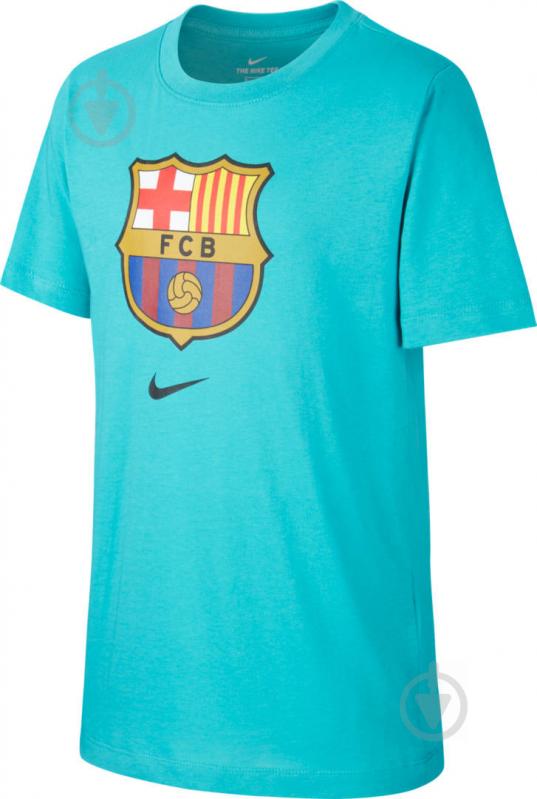 Футболка Nike FCB B NK TEE EVERGREEN CRST 2 CD3199-309 р.XS коричневый - фото 1