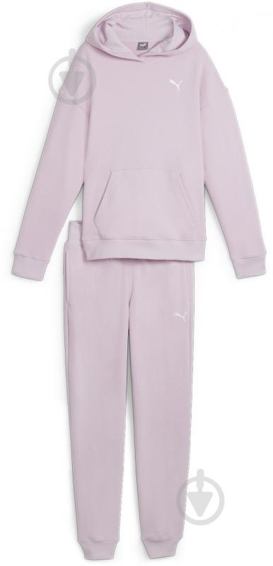 Спортивный костюм Puma Loungewear Suit TR 67992060 р.XL розовый - фото 1