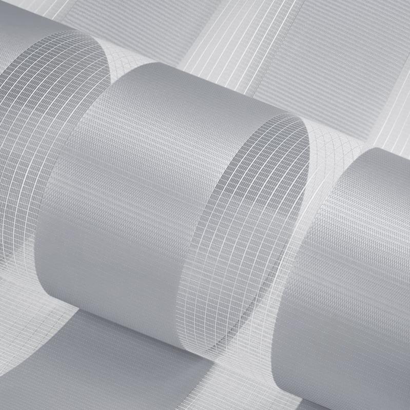 Ролета мини день-ночь Rollotex с фиксацией под наклон BH 213 Серая 72x140 см - фото 1