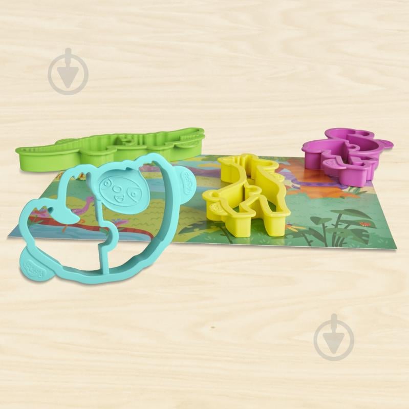 Набір для творчості Play-Doh з масою для ліплення Сафарі F7213 - фото 20