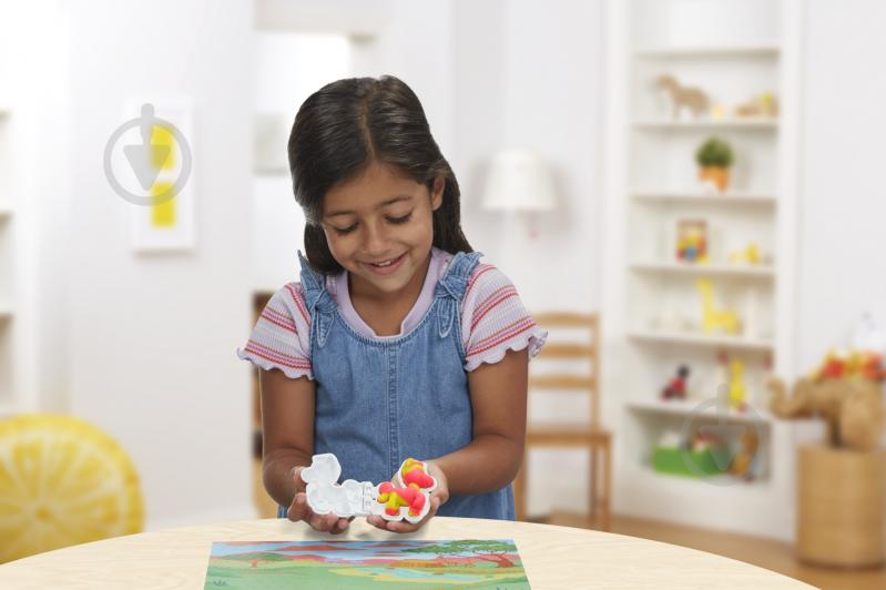 Набір для творчості Play-Doh з масою для ліплення Лев та друзі F7221 - фото 9