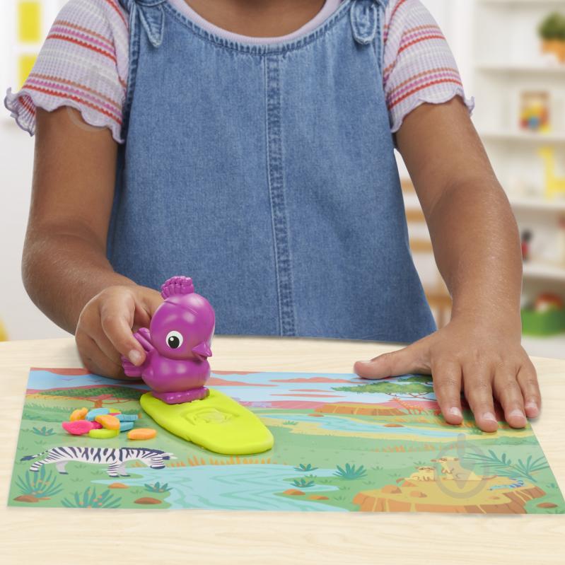 Набір для творчості Play-Doh з масою для ліплення Лев та друзі F7221 - фото 16