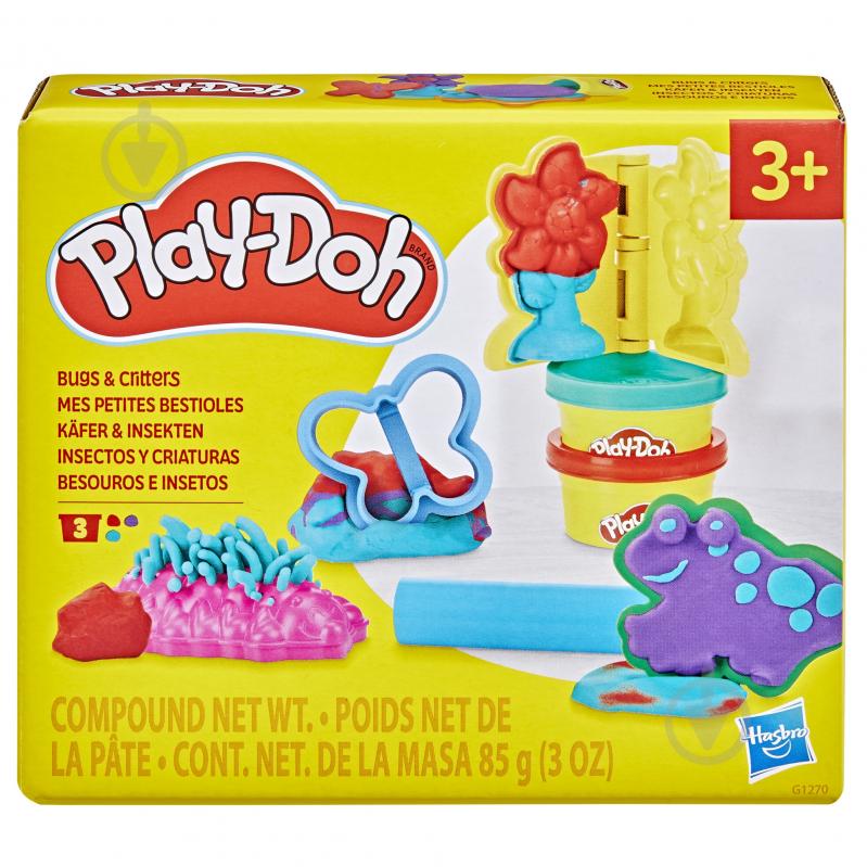 Набір для творчості Play-Doh з масою для ліплення Комахи G1270 - фото 9 Набір для творчості Play-Doh з масою для ліплення Комахи G1270 - фото 9
