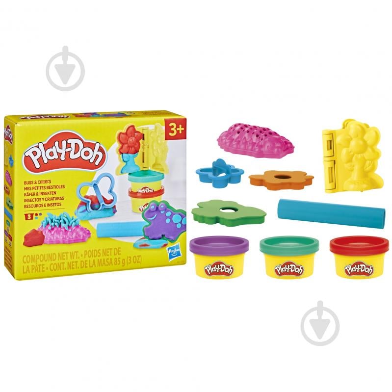 Набір для творчості Play-Doh з масою для ліплення Комахи G1270 - фото 8 Набір для творчості Play-Doh з масою для ліплення Комахи G1270 - фото 8