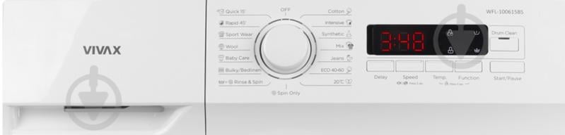 Стиральная машина Vivax WFL-100615BS - фото 5