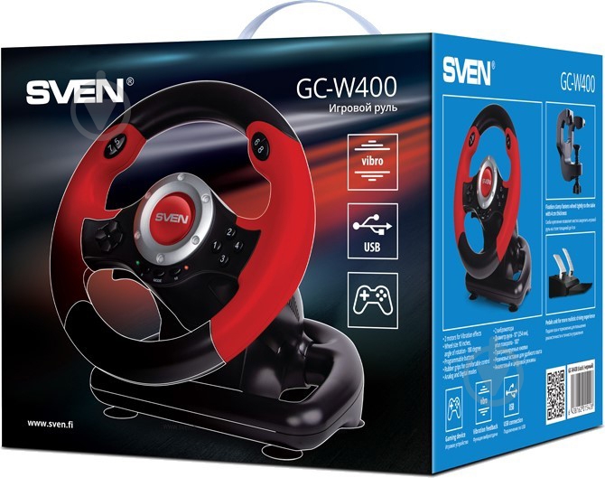 Руль Sven GC-W400 USB - фото 7