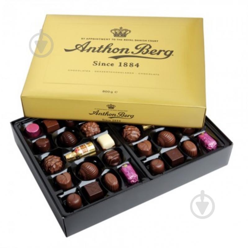 Набір цукерок ANTHON BERG Gold Box ассорті 200 г (без глютена) - фото 4