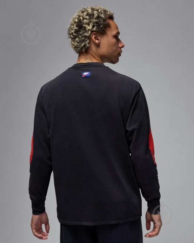 Футболка Jordan RARE AIR WSH 85 LS CREW IB3134-010 р.L чорний - фото 2 Футболка Jordan RARE AIR WSH 85 LS CREW IB3134-010 р.L чорний - фото 2