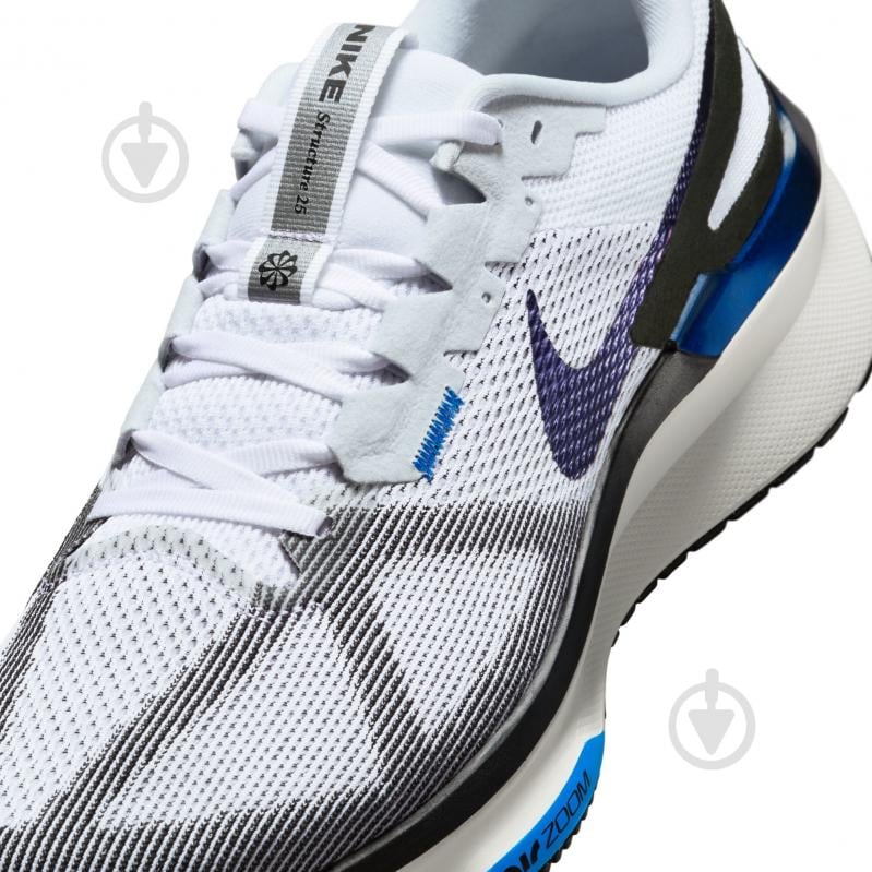 Кросівки чоловічі Nike AIR ZOOM STRUCTURE 25 HV5222-100 р.46 білі - фото 9 Кросівки чоловічі Nike AIR ZOOM STRUCTURE 25 HV5222-100 р.46 білі - фото 9