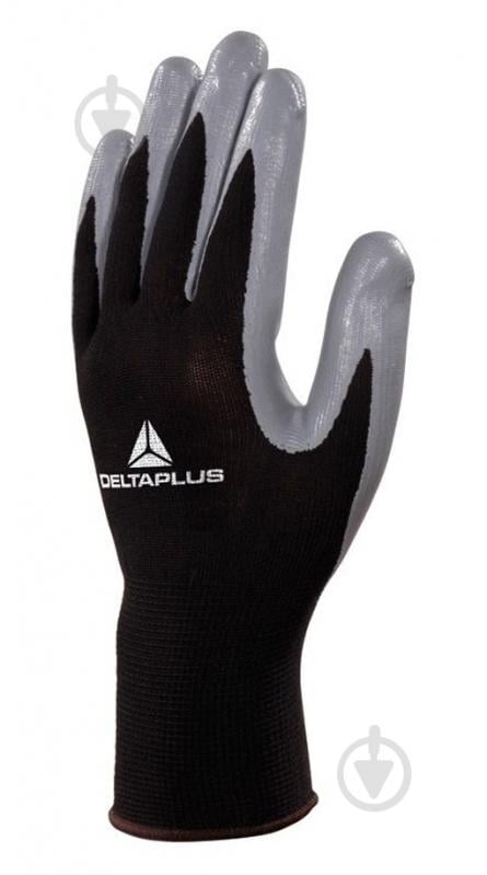 Перчатки Delta Plus VE712GR с покрытием нитрил S (7) WUAVE712GR07 - фото 1