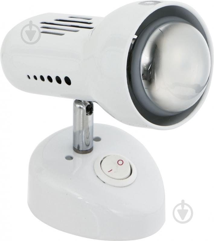 Спот Feron RAD50 S R50 1x40 Вт E14 білий - фото 1