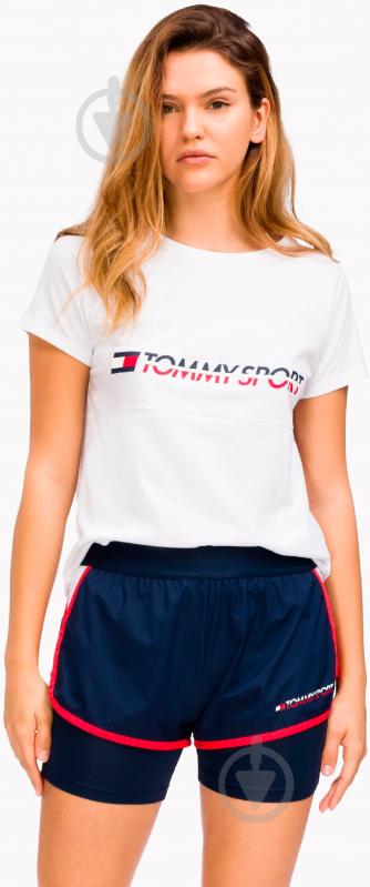 Шорты Tommy Hilfiger BLOCKED 2 IN 1 SHORT S10S100262401 р. L темно-синий - фото 6