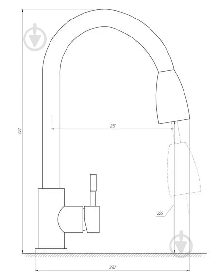 Смеситель для кухни Globus Lux ALPEN SBT1-2031 - фото 5 Смеситель для кухни Globus Lux ALPEN SBT1-2031 - фото 5