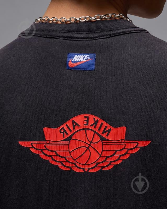 Футболка Jordan RARE AIR WSH 85 SS CREW IB3130-010 р.XL чорний - фото 5
