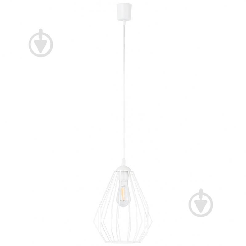 Люстра підвісна TK Lighting BRYLANT 6763 1xE27 білий - фото 1