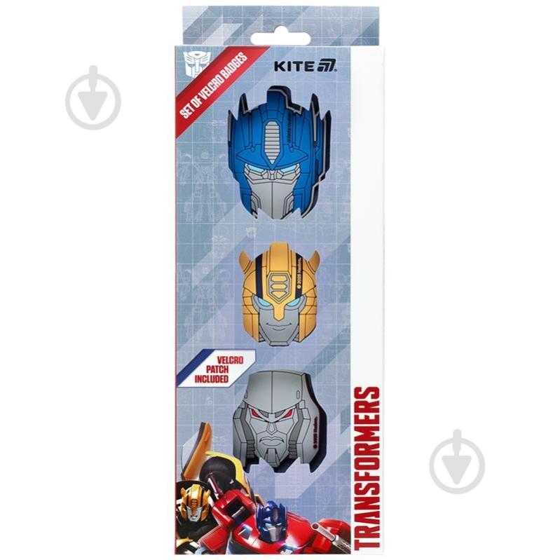 Набор бейджей KITE на липучке 3 шт. 3012 Transformers - фото 2 Набор бейджей KITE на липучке 3 шт. 3012 Transformers - фото 2