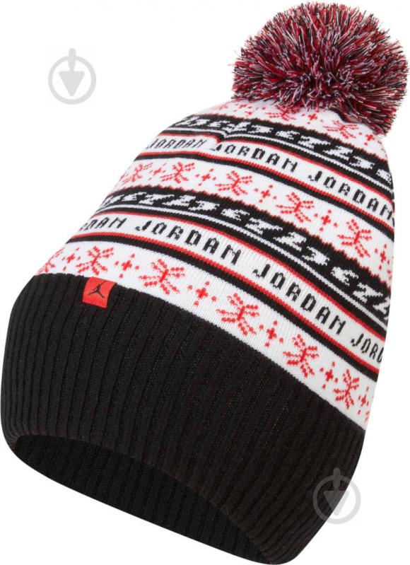 Шапка Jordan Cuffed Beanie Jm Hol DA2091-100 р.one size разноцветный - фото 1