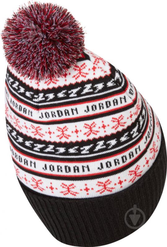 Шапка Jordan Cuffed Beanie Jm Hol DA2091-100 р.one size разноцветный - фото 2