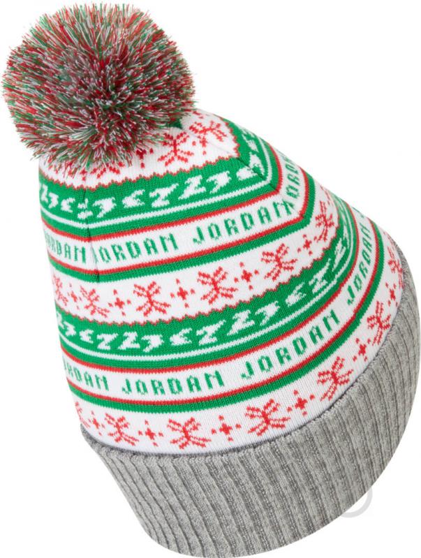 Шапка Jordan Cuffed Beanie Jm Hol DA2091-101 р.one size разноцветный - фото 2