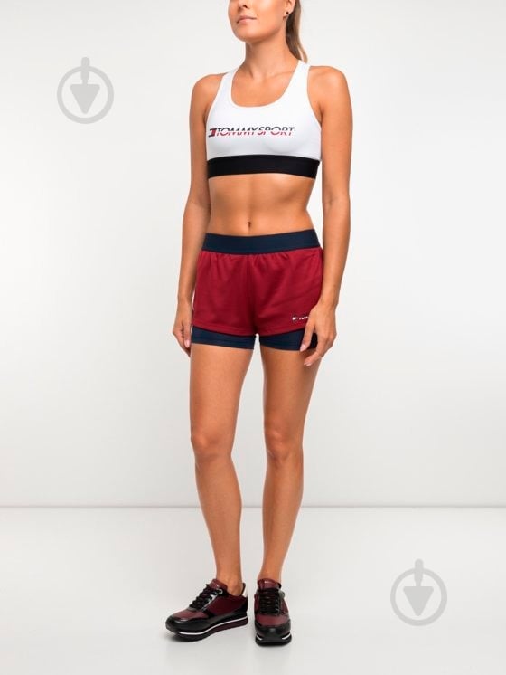 Бра Tommy Hilfiger SPORTS BRA MEDIUM TRI LOGO S10S100072100 р.XS белый - фото 4 Бра Tommy Hilfiger SPORTS BRA MEDIUM TRI LOGO S10S100072100 р.XS белый - фото 4