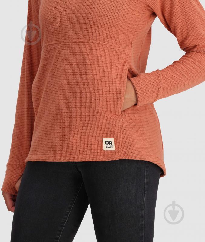 Джемпер Outdoor Research WOMEN'S TRAIL MIX SNAP PULLOVER 279973-2451 р.XL коричневий - фото 5