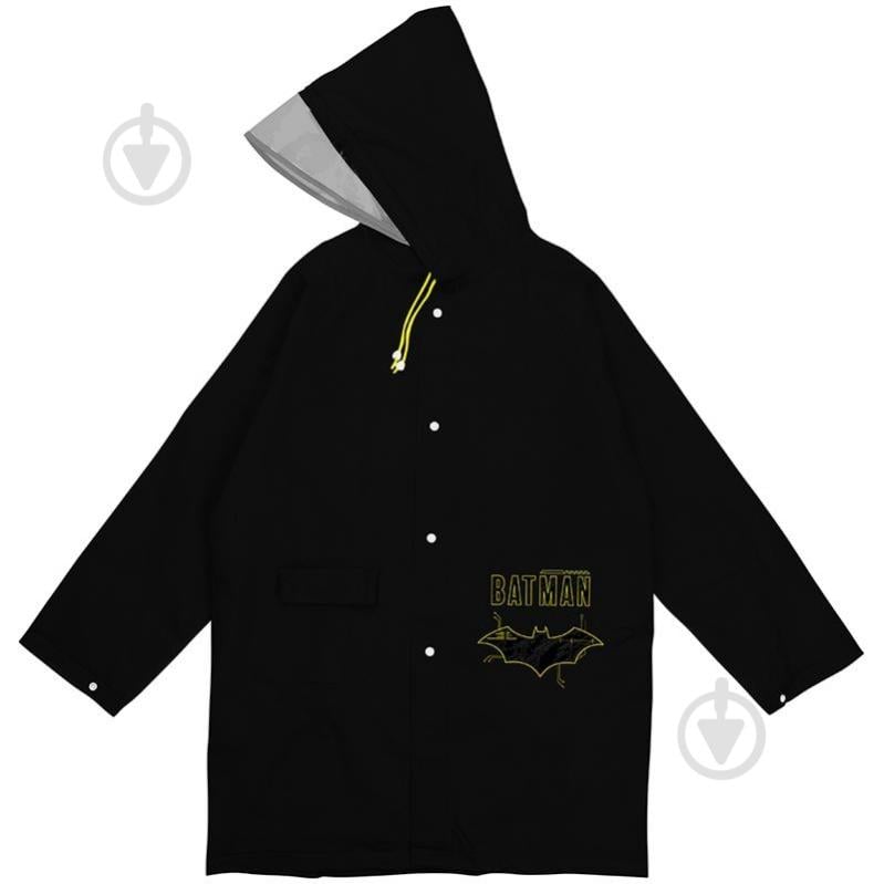 Дождевик KITE Batman р.130-145 черный DC25-2600M - фото 1